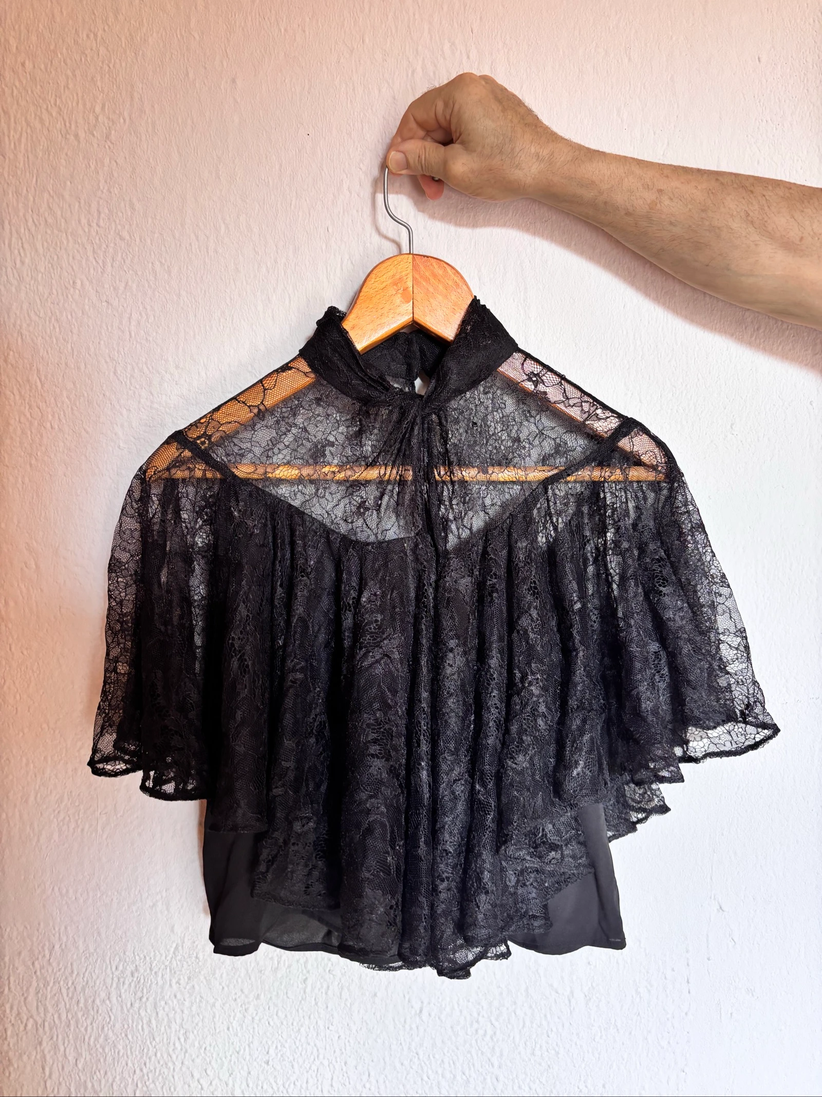 Camisa encaje negro de Zara – photo 2